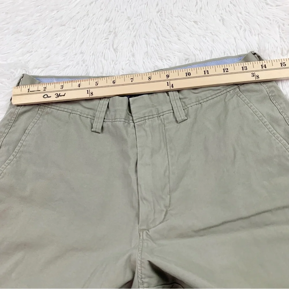J Crew flat‎ front Reade chino shorts